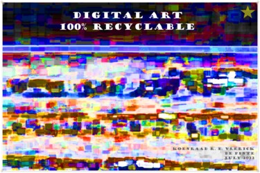 Arte digitale intitolato "THE SEA" da Koen Vlerick, Opera d'arte originale, Lavoro digitale 2D