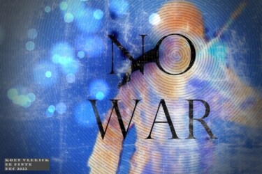 Digital Arts με τίτλο "NO WAY" από Koen Vlerick, Αυθεντικά έργα τέχνης, 2D ψηφιακή εργασία