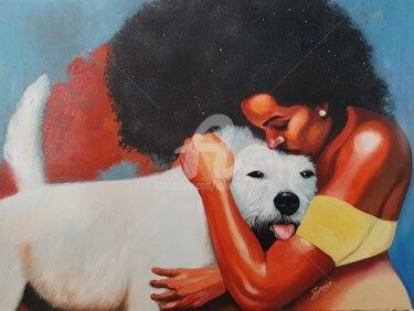 Pintura titulada "Good boy" por Kolective Art, Obra de arte original, Oleo