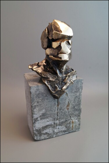 Скульптура под названием "HERCYN 2" - Konrad Ziolkowski, Подлинное произведение искусства, Бронза