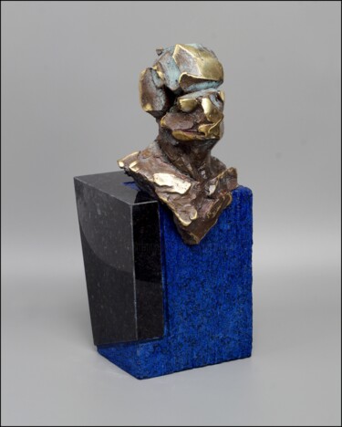 Скульптура под названием "HERCYN IV" - Konrad Ziolkowski, Подлинное произведение искусства, Металлы