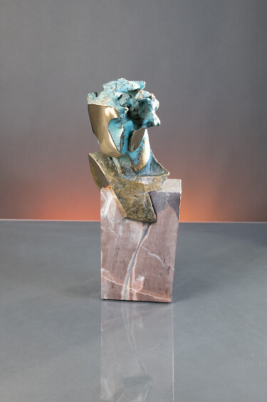 Escultura titulada "ASYN V" por Konrad Ziolkowski, Obra de arte original, Bronce