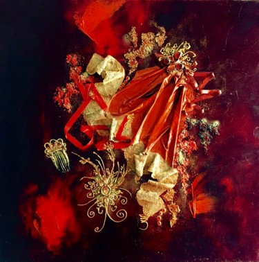 Peinture intitulée "Libertine" par Kristeen Van  Ryswyck, Œuvre d'art originale, Huile