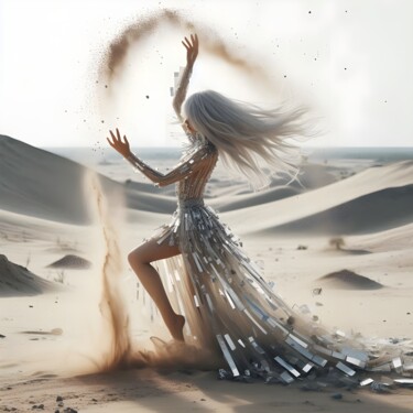 数字艺术 标题为“Mirage’s Waltz” 由Kristina Maliuta, 原创艺术品, 数字油画