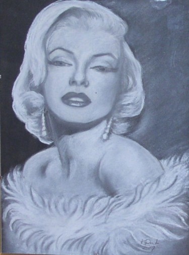 제목이 "MARYLIN MONROE"인 그림 Kromka로, 원작