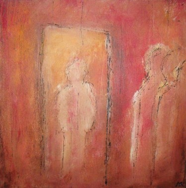 Peinture intitulée "The door" par Maja Kronblad, Œuvre d'art originale