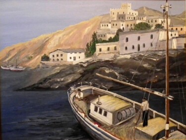 "The Cyclades, Aegea…" başlıklı Tablo Krughoff tarafından, Orijinal sanat, Akrilik