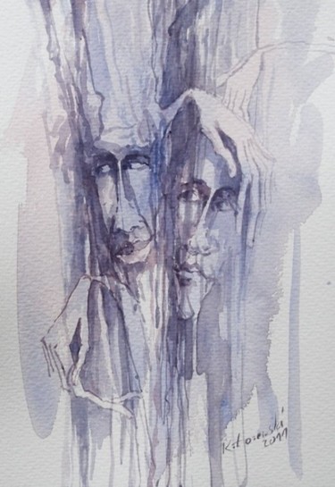 "Na palcach drzewa" başlıklı Tablo Krzysztof Lozowski tarafından, Orijinal sanat