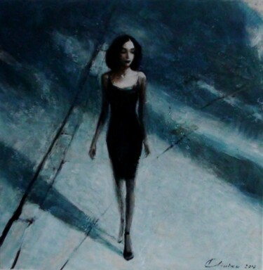 Картина под названием "Мгновение" - Андрей Клюйко, Подлинное произведение искусства, Масло