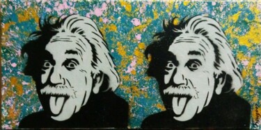 "Einstein Albert, po…" başlıklı Tablo Kyrylo Bondarenko tarafından, Orijinal sanat, Akrilik