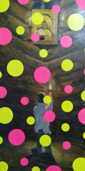 제목이 "Jeff Koons 7"인 미술작품 Kyrylo Bondarenko로, 원작, 기름