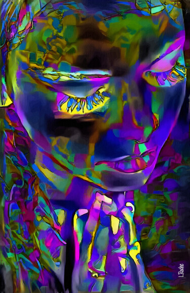 Digital Arts titled "Prière technicolore" by L.Roche, Original Artwork, 2D Digital Work