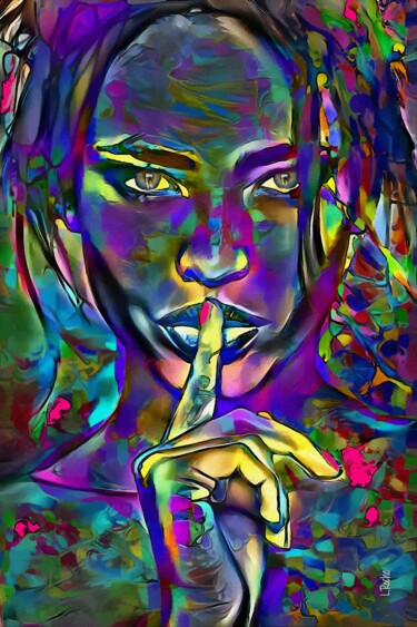 Digital Arts titled "Callate bis" by L.Roche, Original Artwork, 2D Digital Work