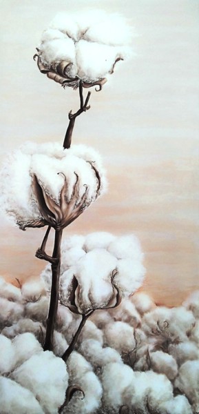 Peinture intitulée "Cocoon 2" par Laetitia Piazzoli, Œuvre d'art originale, Acrylique Monté sur Châssis en bois