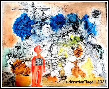 「sideration 2」というタイトルの絵画 Lagellによって, オリジナルのアートワーク, アクリル