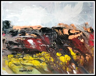 Painting titled "second life" by Lagell, Original Artwork, Acrylic
