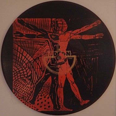 Gravures & estampes intitulée "Vitruve" par Didier Lagrange, Œuvre d'art originale, Linogravures
