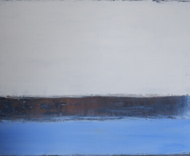 Schilderij getiteld "Polar year" door Laima Luck, Origineel Kunstwerk, Acryl