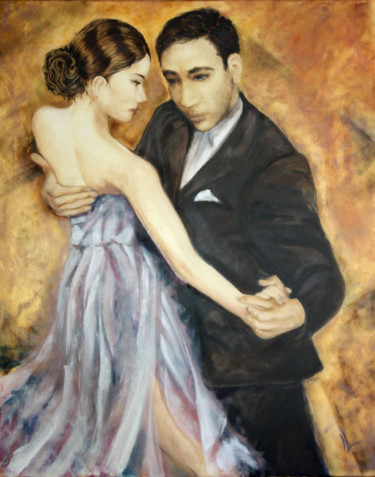 绘画 标题为“La danse” 由Natalia Laletina, 原创艺术品, 油