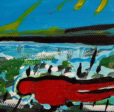 「Jeff Buckley」というタイトルの絵画 Lalieによって, オリジナルのアートワーク, アクリル