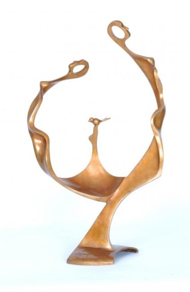 Sculpture intitulée "Ronde" par Jean-Louis Landraud, Œuvre d'art originale