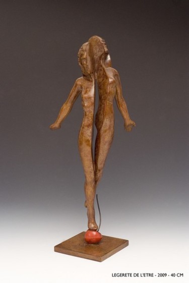 Sculpture titled "Légereté de l'être" by Jean-Louis Landraud, Original Artwork