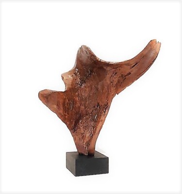 Sculpture titled "Blot of memory. Woo…" by Lara Shabelnik, Original Artwork, Wood