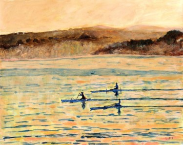 Peinture intitulée "Morning Monterey Ro…" par Herscovitch Larry, Œuvre d'art originale, Huile