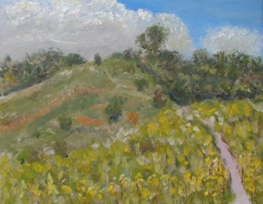 Painting titled "Don Valley Ravine" by Herscovitch Larry, Original Artwork, Oil
