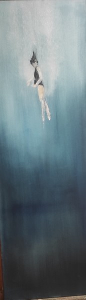 Painting titled "apnea 1" by Anna Matt, Original Artwork, Oil