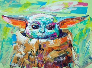 Baby Yoda drawing - Art Therapy - Drawings & Illustration, Fantasy &  Mythology, Space Fiction, Aliens - ArtPal