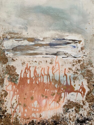Pittura intitolato "Inizio" da Laura Casini, Opera d'arte originale, Acrilico