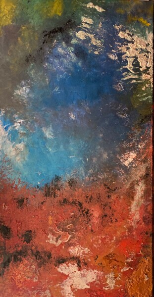 Pittura intitolato "Una vita colorata" da Laura Casini, Opera d'arte originale, Acrilico