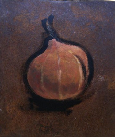 Peinture intitulée "Potimarron de sandr…" par Laure Boin Watorek, Œuvre d'art originale