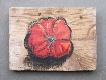 Peinture intitulée "Tomate franciscaine" par Laure Boin Watorek, Œuvre d'art originale