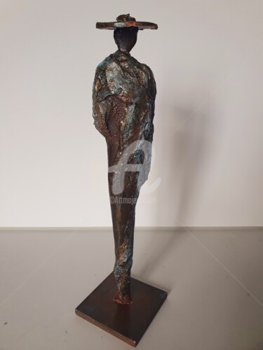 Skulptur mit dem Titel "Sans titre 3" von Laurence Clerembaux, Original-Kunstwerk, Ton
