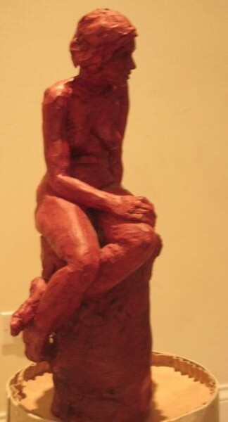 Rzeźba zatytułowany „Irene in red” autorstwa Laurence D Antonio Lignel, Oryginalna praca