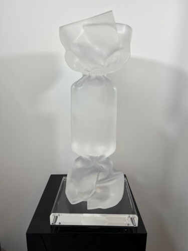 Escultura titulada "Ice Candy Givré" por Laurence Jenk, Obra de arte original, Plástico