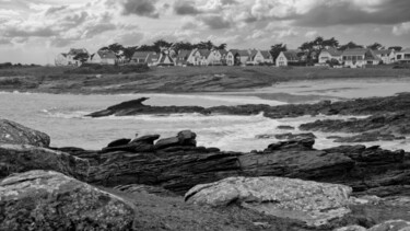 Photographie intitulée "Pointe du Conguel 5" par Laurence Masson, Œuvre d'art originale, Photographie numérique