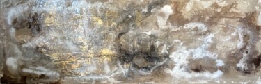 Картина под названием "Marbre" - Laurence Thiebau, Подлинное произведение искусства, Акрил Установлен на Деревянная рама для…