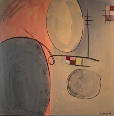 Malerei mit dem Titel "Mirobolant" von Laurent Da Cunha, Original-Kunstwerk, Acryl