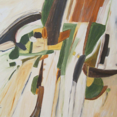 Pintura intitulada "Citrus" por Laurie Macmillan, Obras de arte originais, Acrílico Montado em Armação em madeira