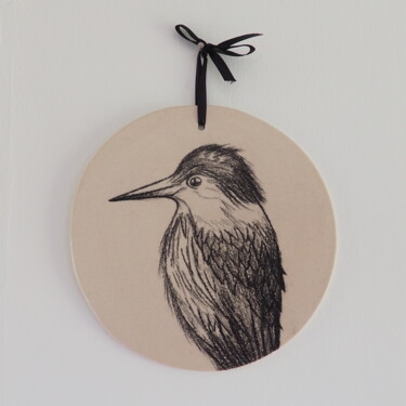 设计 标题为“Oiseau” 由Léa Croison, 原创艺术品, 搪瓷