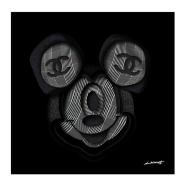 Digitale Kunst getiteld "Mickey Dream" door Lecaret, Origineel Kunstwerk, 2D Digital Work