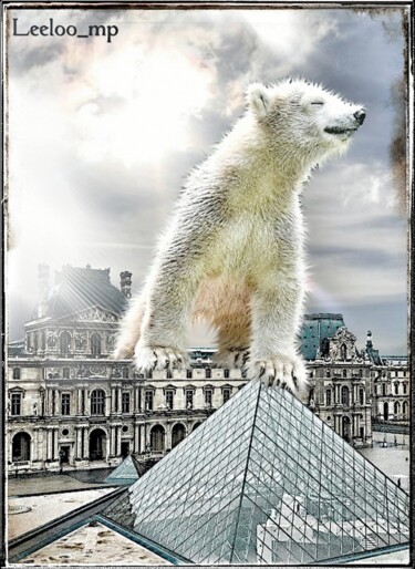 Digital Arts titled "BSIC Sunny Louvre" by Leeloo_mp, Original Artwork, Digital Collage