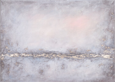 Pittura intitolato "Silence d'hiver." da Leena Amelina, Opera d'arte originale, Acrilico