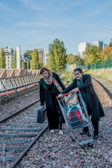 Photographie intitulée "Ca roule" par Léna Constantin, Œuvre d'art originale