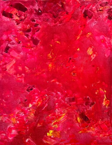 Pintura intitulada "Розовые мечты" por Lena Morokueva, Obras de arte originais, Acrílico