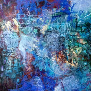 Картина под названием "Неотправленное пись…" - Елена Надточиева, Подлинное произведение искусства, Акрил