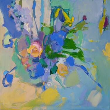 Картина под названием "Smell of Spring" - Еlena Shraibman, Подлинное произведение искусства, Масло Установлен на Деревянная…